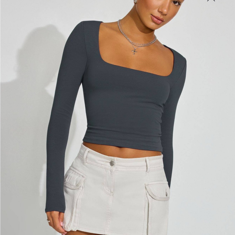 Addison Square neck top